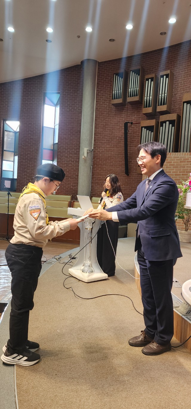 2025년 개척대 수료식