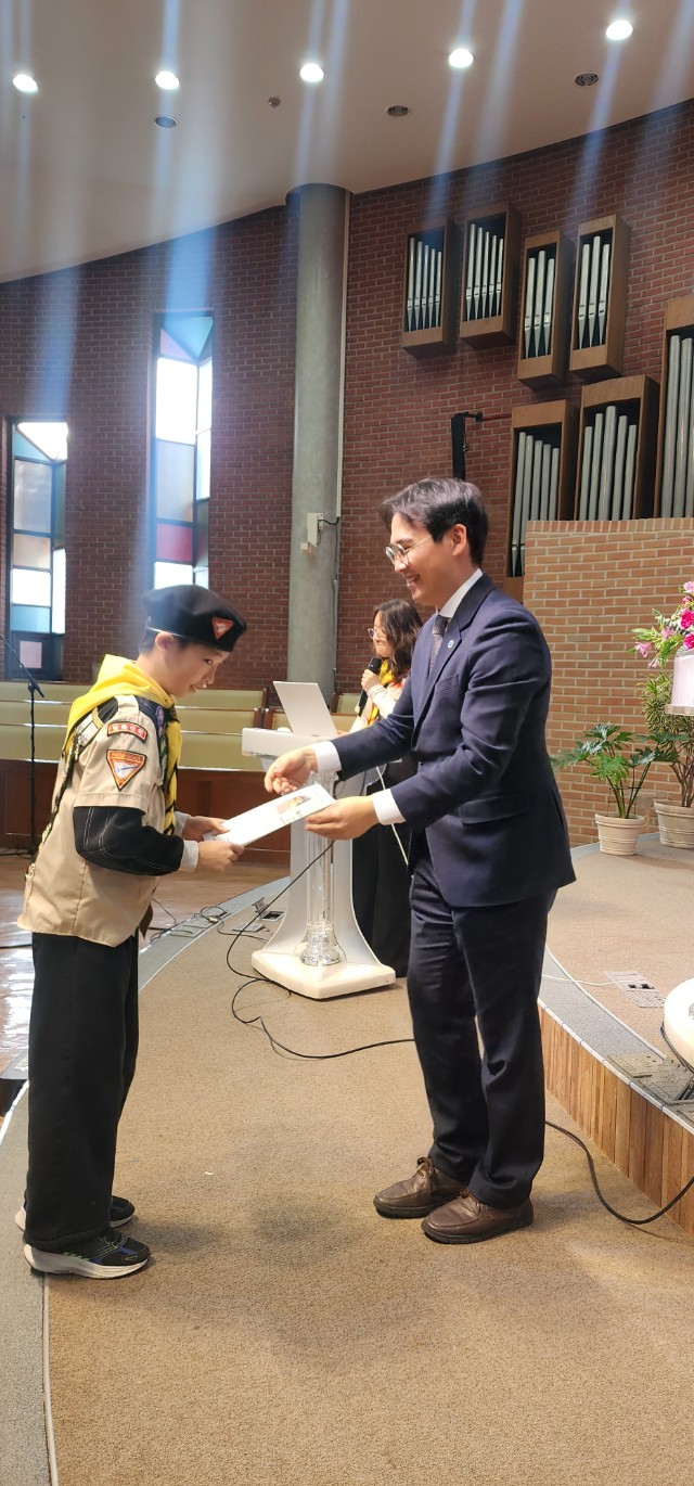 2025년 개척대 수료식