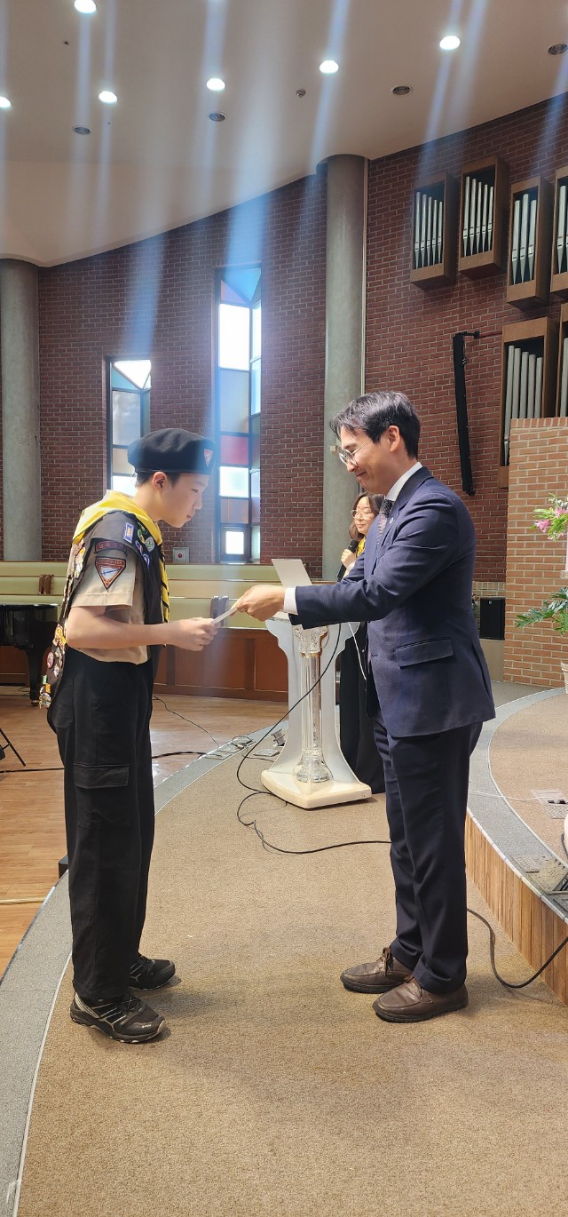 2025년 개척대 수료식